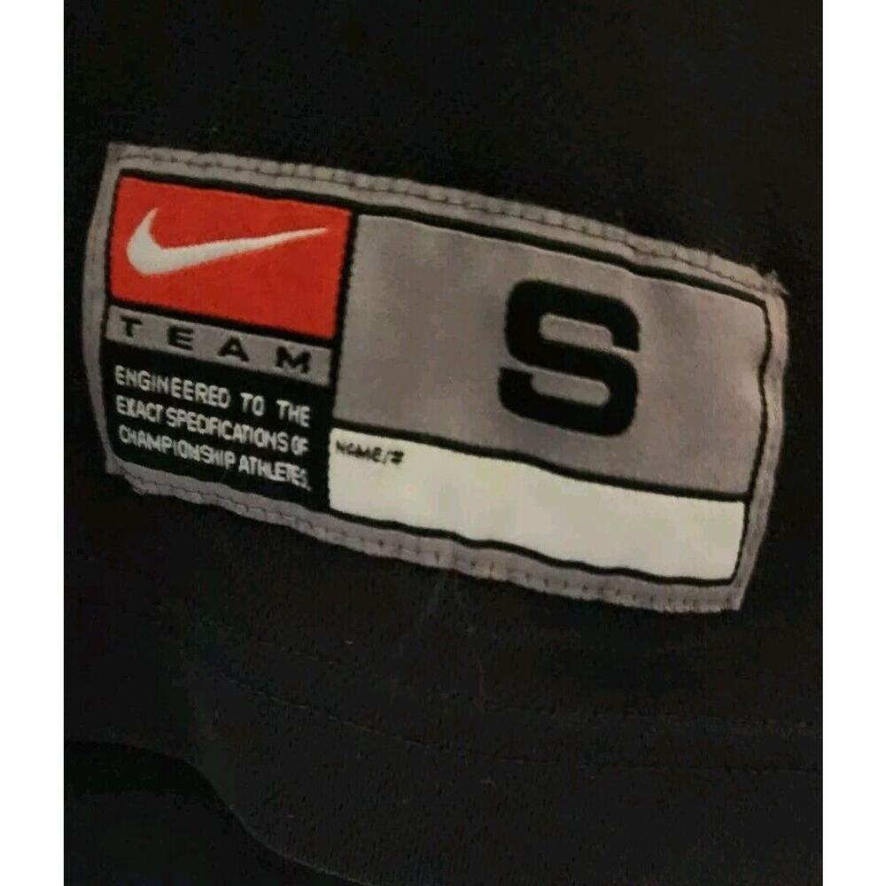 Vintage Essential Nike Team Long Sleeve Black Nike Team Shirt Size Mens Small - Picture 2 of 4